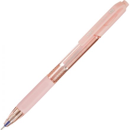 Ручка шариковая автомат. Deli X-tream,д.ш.0,7мм,лин0,4,р/манж,син,асс