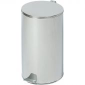 Урна с педалью стальная, хром, 300х583мм, объем 40л Урна с педалью стальная, хром, 300х583мм, объем 40л