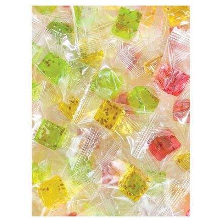 Конфеты мармеладные FLAVIMENTO, ассорти со вкусом киви, клубники и маракуйи, 500 г, УТ-00002867