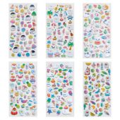 Наклейки гелевые "Вкусный микс", 17,5х9 см, ассорти 6 видов, FUNSTER (ФАНСТЕР), 666082 Наклейки гелевые "Вкусный микс", 17,5х9 см, ассорти 6 видов, FUNSTER (ФАНСТЕР), 666082