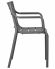 Набор 4 шт Стул обеденный DOBRIN TIM ARM, темно-серый (GR-04)