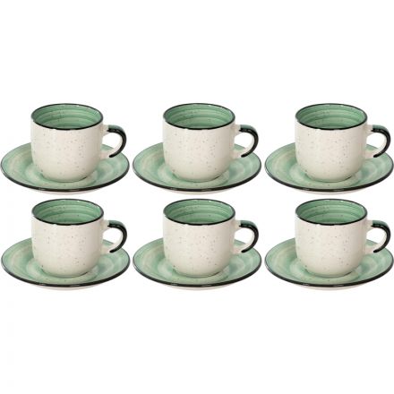 Набор Чайная пара АЭРОГРАФ ФИСТАШКОВЫЙ БРИЗ чайный арт.139-27125 Набор Чайная пара АЭРОГРАФ ФИСТАШКОВЫЙ БРИЗ чайный арт.139-27125