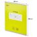 Тетрадь школьная А5, 18 л. клетка, Интенсив Желтый, 10шт/уп арт.1711060