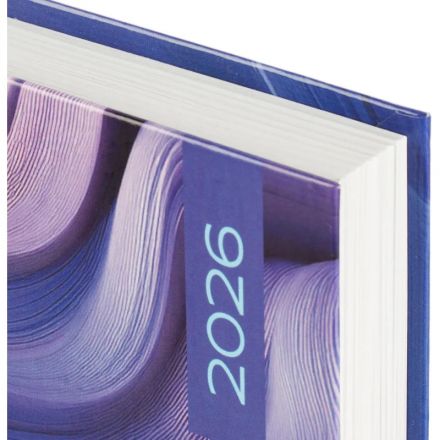 Ежедневник датированный 2026 Выбор есть, А5, 160л, 7БЦ, Wave