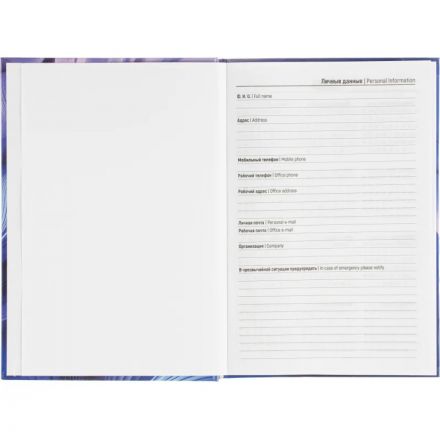 Ежедневник датированный 2026 Выбор есть, А5, 160л, 7БЦ, Wave