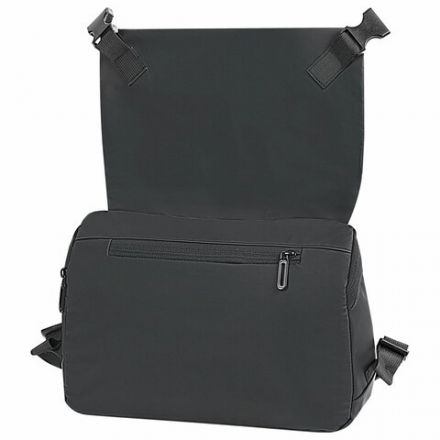 Сумка на плечо большая HEIKKI STREAM (ХЕЙКИ), карман-антивор, А5, черная, 22х31х8 см, 272640 Сумка на плечо большая HEIKKI STREAM (ХЕЙКИ), карман-антивор, А5, черная, 22х31х8 см, 272640