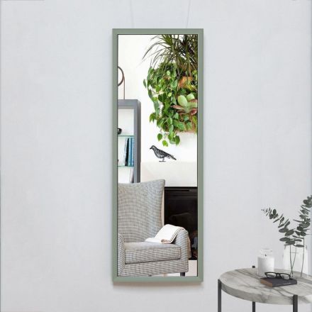 Зеркало МИР_Комус Мебель в раме  ПЛС 300х900  (КС365009003) зеленый