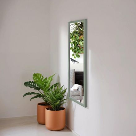 Зеркало МИР_Комус Мебель в раме  ПЛС 300х900  (КС365009003) зеленый