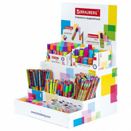 Дисплей универсальный для серии MIX BRAUBERG, 46х33х27 см, 505929