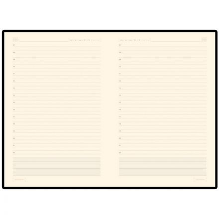 Ежедневник недатированный А5, Primavera черный, 136л. 3-536/05