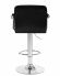 Стул барный DOBRIN KRUGER ARM, черный велюр (MJ9-101)