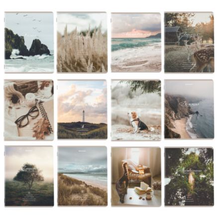 Тетради предметные, КОМПЛЕКТ 12 ПРЕДМЕТОВ, 48 л., SoftTouch, BRAUBERG, "ESTHETICS", 404833 Тетради предметные, КОМПЛЕКТ 12 ПРЕДМЕТОВ, 48 л., SoftTouch, BRAUBERG, "ESTHETICS", 404833