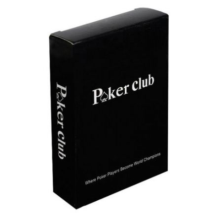Карты игральные пластиковые "Poker club", ассорти, 54 шт., 8,7 х 6,3 см, 25 мкм, ИН-9121, ИН-9130, ИН-4382