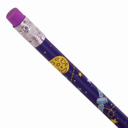 Карандаш чернографитный ЮНЛАНДИЯ "ЮНЛАНДИК", 1 шт., HB, с ластиком, корпус ассорти, 181752 Карандаш чернографитный ЮНЛАНДИЯ "ЮНЛАНДИК", 1 шт., HB, с ластиком, корпус ассорти, 181752