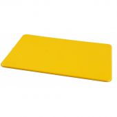 Доска разделочная п/п 450x300x12 мм. желтая MG /1/10/ ТП, (45260)