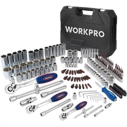 Набор инструментов 172пр(метрический инструмент  3/8+1/4+1/2), WP202545