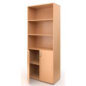 Мебель для школы MET_Школа Шкаф полуотк широк 80x42x195 бук Мебель для школы MET_Школа Шкаф полуотк широк 80x42x195 бук