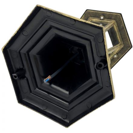 Светильник уличный НТУ 06-60-001 У1 Оскар 1, бронза/стекло, 60Вт, IP44