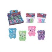 Игрушка-антистресс "МЕДВЕДИКИ. НАБОР 2 ШТУКИ", 5 см, ассорти 4 цвета, дисплей, JOLLY JOT (ДЖОЛЛИ ДЖОТ), 665771