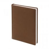 Ежедневник датированный 2026 А5+ VELVET Коричневый 3-123/03