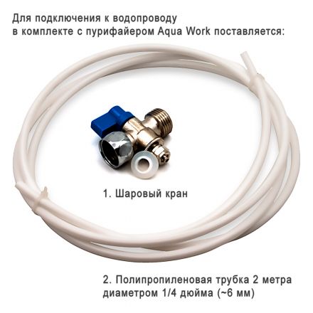Пурифайер Aqua Work D93-WE белый