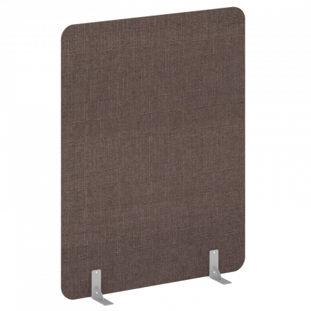 R-line soft Перегородки на металлических опорах на фетровых подпятниках AP.F-140-180 Romeo 04/Серый металл 1400*18*1800