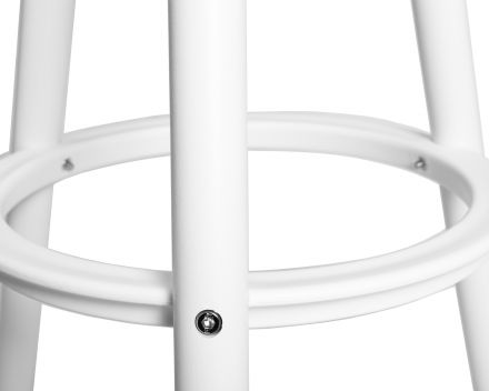 Табурет барный DOBRIN ROYCE WHITE, белый (W-02) Табурет барный DOBRIN ROYCE WHITE, белый (W-02)
