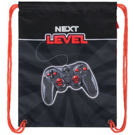 Мешок для обуви BRAUBERG PREMIUM, карман, подкладка, светоотражающие элементы, 43х33 см, "Next level", 270748