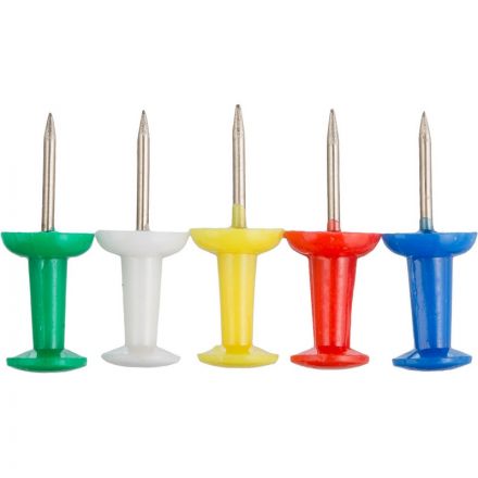 Кнопки силовые Attache ассорти (11 мм, 50 штук в упаковке)