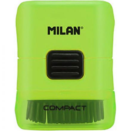 Ластик  2шт Milan каучук в пласт держ c кист-й + ластик синт кауч BYM10291