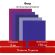 Цветной фетр МЯГКИЙ А4, 2 мм, 5 листов, 5 цветов, плотность 170 г/м2, оттенки фиолетового, ОСТРОВ СОКРОВИЩ, 660645