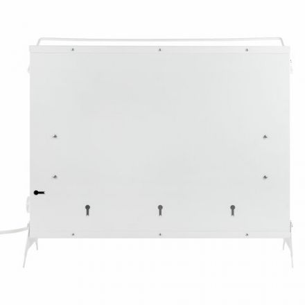 Обогреватель-конвектор SONNEN MINI-1500.2, 1500 Вт, вешалка, Х-образный нагревательный элемент, белый, сделано в России, 457631