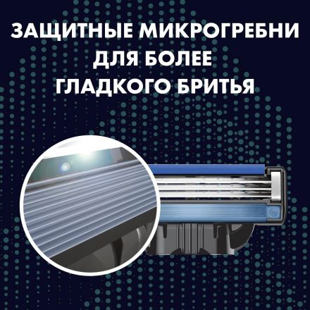 Подарочный набор GILLETTE MACH3 Бритв 1 СмКасс+Гель Д/Бр д/чувКож Алоэ 75мл