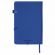Ежедневник недатированный А5 138x213 мм BRAUBERG "Finest" под кожу, резинка, 136 л., синий, 111872