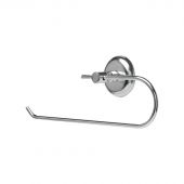Держатель для полотенец бытовых металл хромированный  без крышки