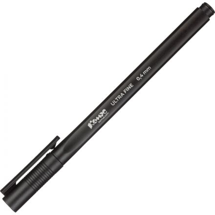 Линер Комус Ultra Fine 0.4 мм, черный