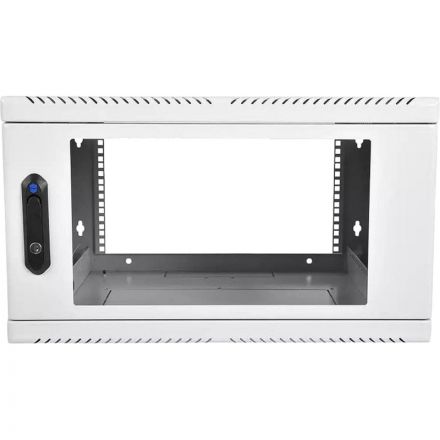 Шкаф настенный телеком. ЦМО разб. 9U (600х650) дверь стекло (ШРН-Э-9.650)