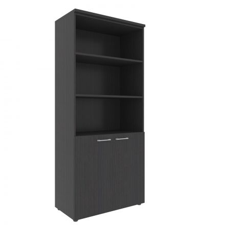 Шкаф с 1 комплектом глухих малых дверей и топом XHC 85.5 Легно темный 856х432х1955 XTEN Шкаф с 1 комплектом глухих малых дверей и топом XHC 85.5 Легно темный 856х432х1955 XTEN