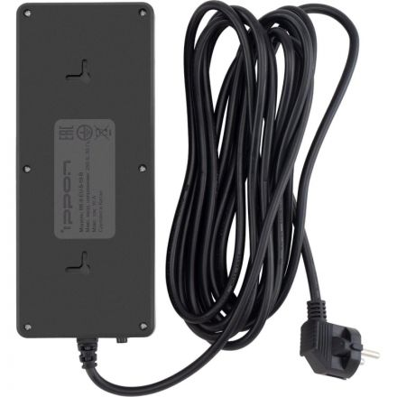 Сетевой фильтр Ippon BK-8-EU-5-10-B 5м (8 розеток) черный (1804819) Сетевой фильтр Ippon BK-8-EU-5-10-B 5м (8 розеток) черный (1804819)