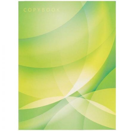 Тетрадь общая А4,96л,кл,скоб,блок-офсет-2 Attache Сфера син/зелен/жел васс