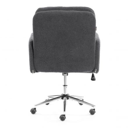 Кресло Dover хром букле, серый, barni grey