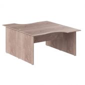 Стол 2-х местный эргономичный W2CET 149.3 Дуб Сонома 1400х1806х750 WAVE Стол 2-х местный эргономичный W2CET 149.3 Дуб Сонома 1400х1806х750 WAVE