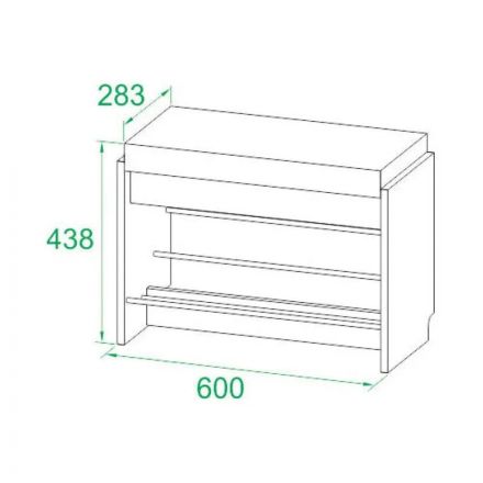 Обувница Сокол ТП-5  Дуб сонома