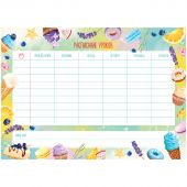 Магнитный планер расписание уроков с маркером А3 ArtSpace "Пиши-Стирай. Ice cream" Магнитный планер расписание уроков с маркером А3 ArtSpace "Пиши-Стирай. Ice cream"