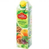 Сок Сады Придонья мультифруктовый с мякотью 1л