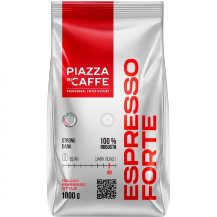 Кофе Piazza Del Caffe Espresso Forte в зернах, 1кг Кофе Piazza Del Caffe Espresso Forte в зернах, 1кг