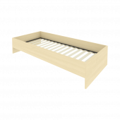 Light Кровать с ортопедическим основанием без изголовья С-К-90 Клён 950*2050*400 Light Кровать с ортопедическим основанием без изголовья С-К-90 Клён 950*2050*400