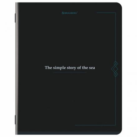 Тетрадь А5, 48 л., BRAUBERG, скоба, клетка, SoftTouch, "Vintage", (микс в спайке), 405328