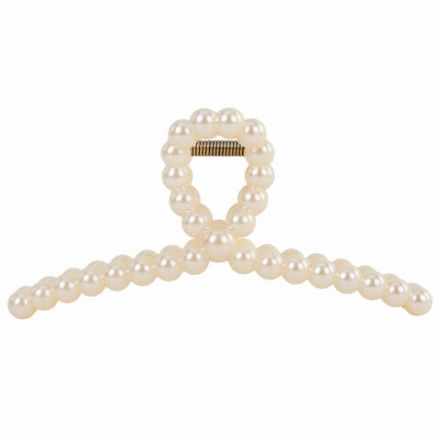 Краб для волос 13 см, жемчужный, MONTE VITA (МОНТЕ ВИТА), 457020