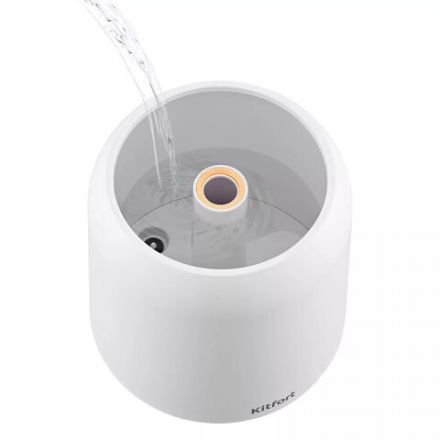 Увлажнитель воздуха KITFORT КТ-2896, объем бака 3,5 л, 24 Вт, арома-контейнер, гигрометр белый/зеленый Увлажнитель воздуха KITFORT КТ-2896, объем бака 3,5 л, 24 Вт, арома-контейнер, гигрометр белый/зеленый